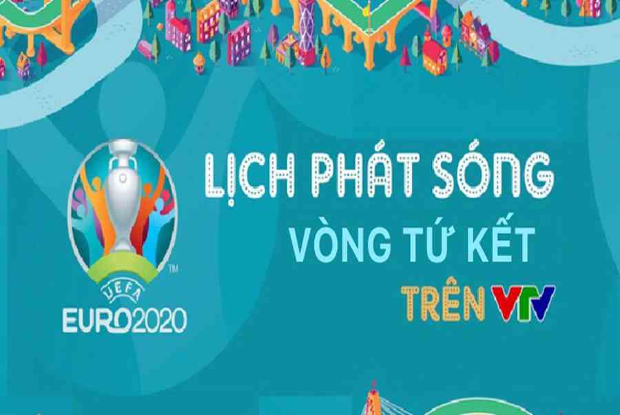 Lịch thi đấu vòng Tứ kết EURO 2020 mới nhất và các kênh chiếu trên VTV